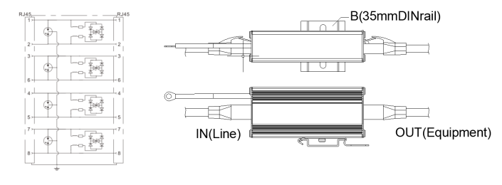 網(wǎng)絡(luò)信號SPD的安裝